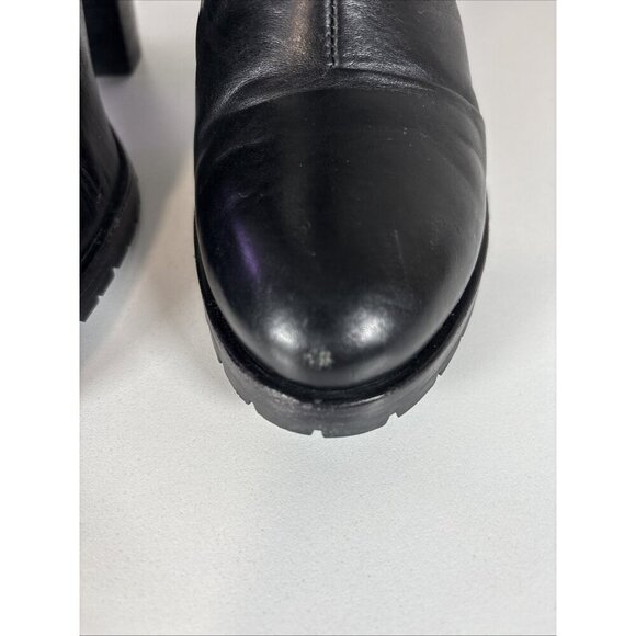 rag & bone The Classic Newbury Black Leather Chelsea Boots Women's Sz 39 US 8.5 - Picture 12 of 14